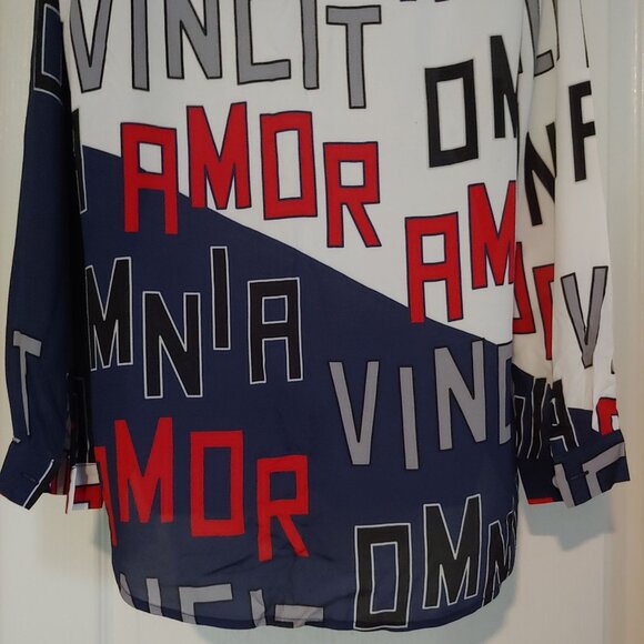 Pianura Studio Amor Vincit Omnia / Love Conquers All Long Sleeve Button Shirt 42 - Picture 8 of 13